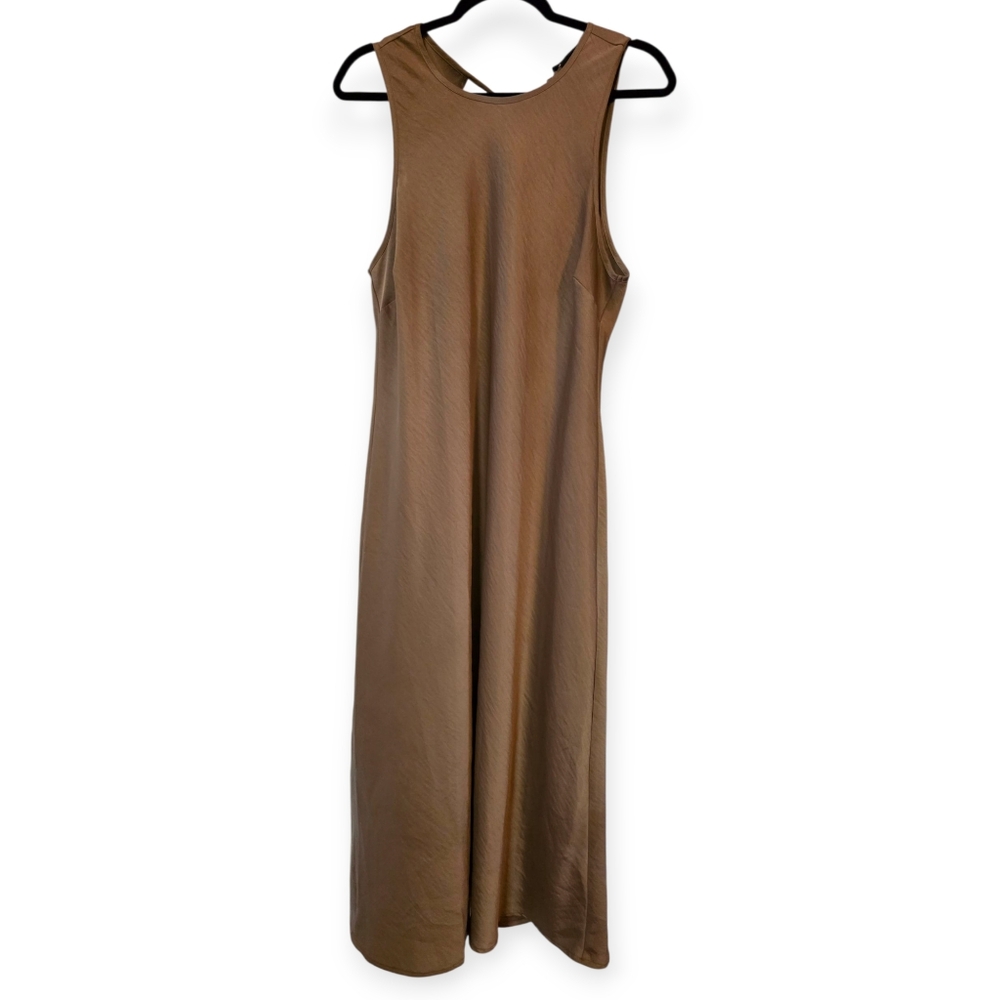 House of Harlow 1960 Taupe Sleeveless Slip Dress
